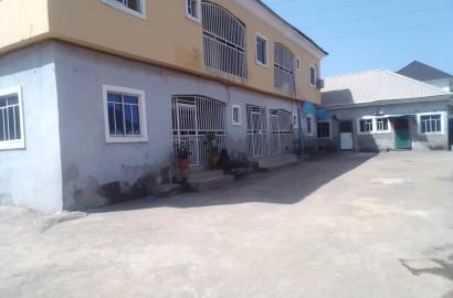 4 units of standard 2 bedroom block of flats and 2 units of self contain is available for sale at F14 District, Kubwa.