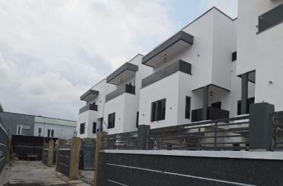 Luxury 4-Bedroom Semi-Detached Duplex with BQ for Sale in Opebi, Ikeja