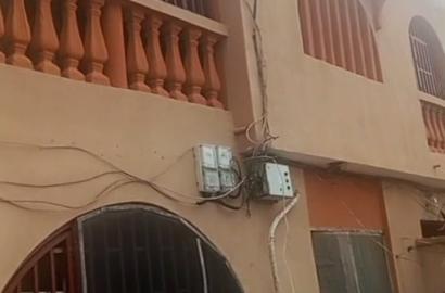 Block of 4 Flats with 4-Bedroom Duplex for Sale in Fagbile Estate, Lagos