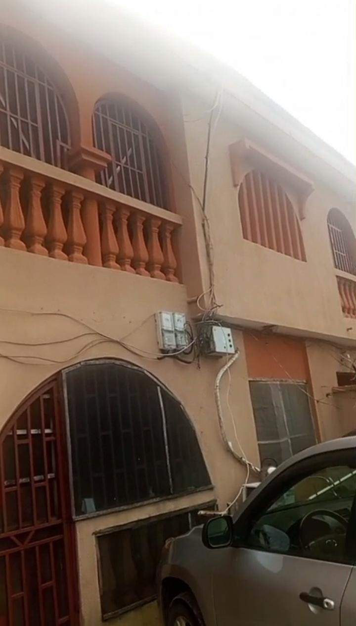 Block of 4 Flats with 4-Bedroom Duplex for Sale in Fagbile Estate, Lagos
