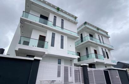 Luxury 5-Bedroom Fully Detached Triplex for Sale in LBS, Ajah