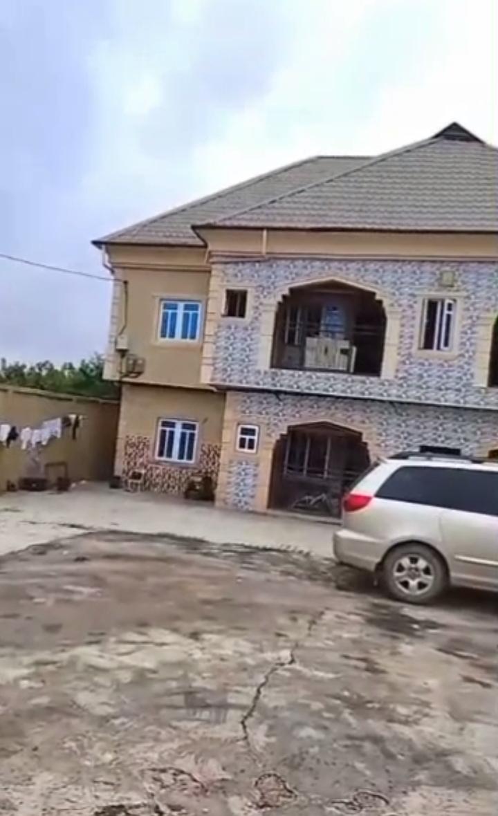 Well structured setback 4 units 2bedroom flat on a plot of land For Sale, fanced and gated in a lovely environment.