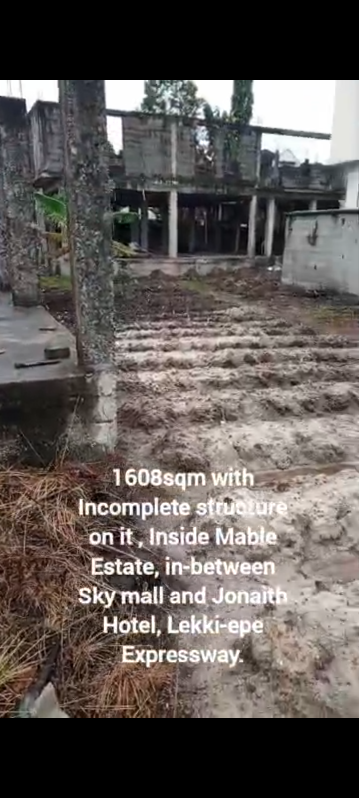 1608sqm Of dry Land for sale at Mable estate in between Jonaith hotel and sky mall.