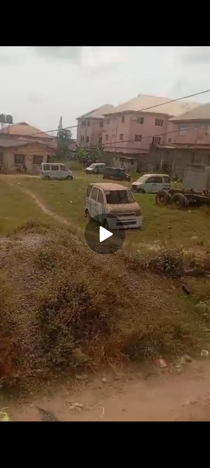 5 plots of Land facing the road @ Oke-Afa isolo lagos.
