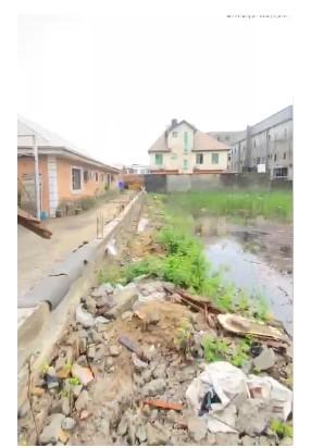 DIRECT INSTRUCTION‼️  670sqm fenced and gated land at Atlantic view Estate new road Igbo Efon Lekki Lagos   Price:N350M Net   Title:Governors consent