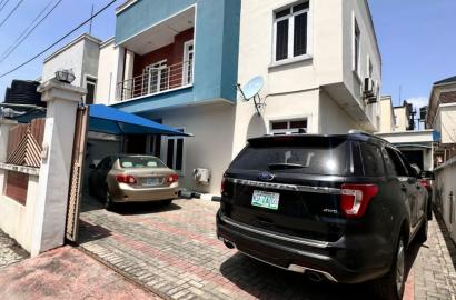 Luxury 4-Bedroom Semi-Detached House 📍 Location: Platinum Way, by Nicon Town, Lekki, Lagos