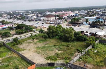 🏞️ LAND FOR SALE – PRIME COMMERCIAL OPPORTUNITY 4,594 SQM Bare Land 📍 Location: Olokonla, Sangotedo, Lagos Facing the Lekki–Epe Expressway