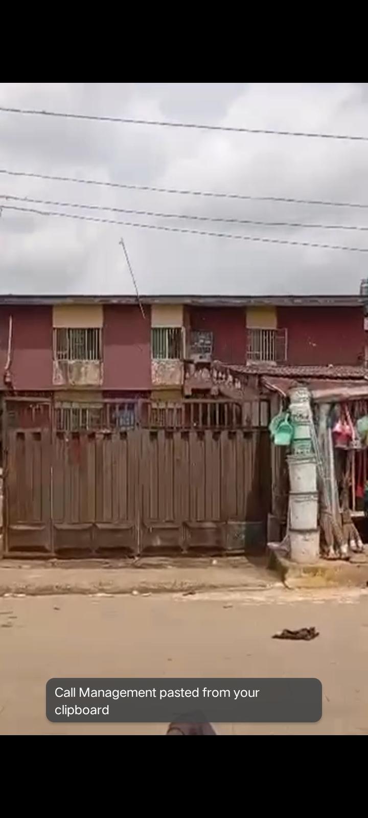 🏡 FOR SALE Block of 2 Units of 3-Bedroom Flats 📍 Location: Very close to Iyana Ejigbo Bus Stop, Lagos