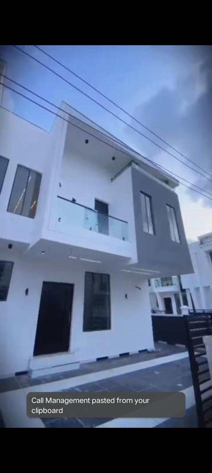 Brand New Luxury 4-Bedroom Semi-Detached Duplex with Boys' Quarters (BQ) 📍 Location: Ado Road, Ajah, Lagos