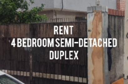 🏡 TO LET Renovated 4-Bedroom Semi-Detached Duplex 📍 Location: Off Oguntona Crescent, Gbagada GRA Phase 1, Lagos