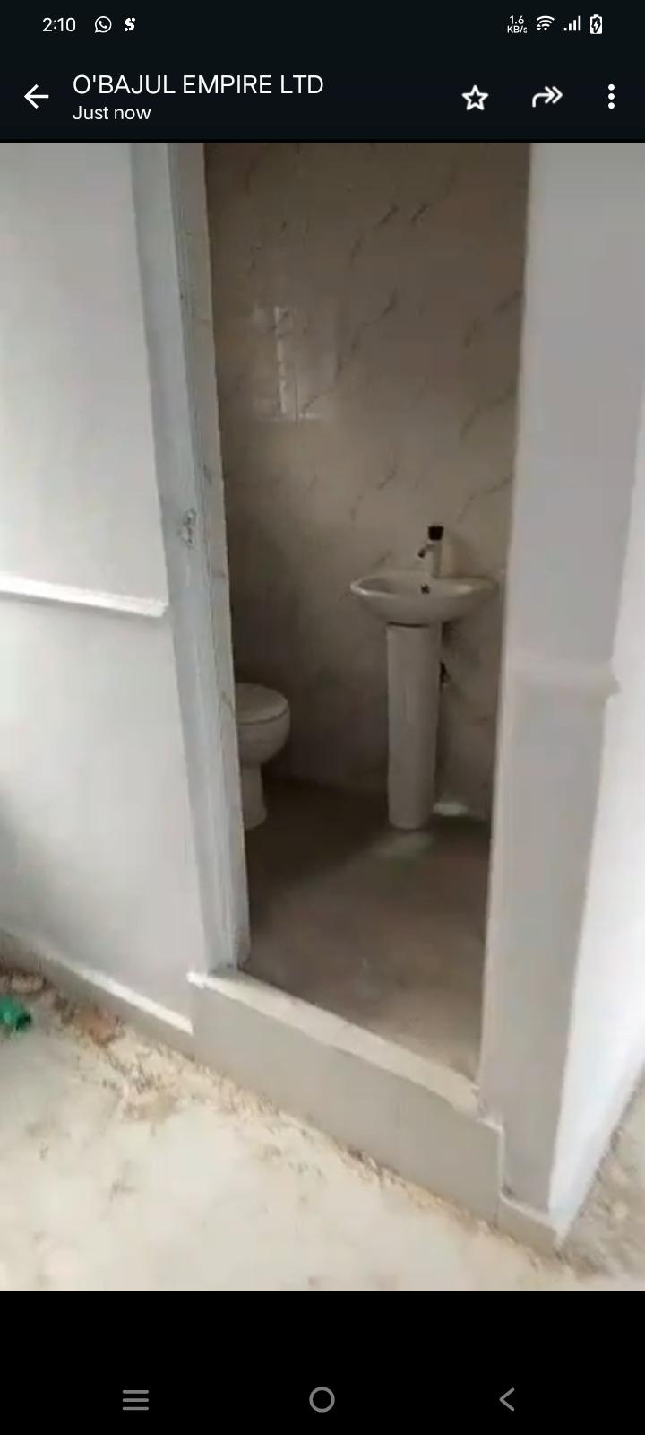 🏡 TO LET Massive Mini Flat (Ground Floor) 📍 Location: Before Ago Last Bus Stop, Lagos