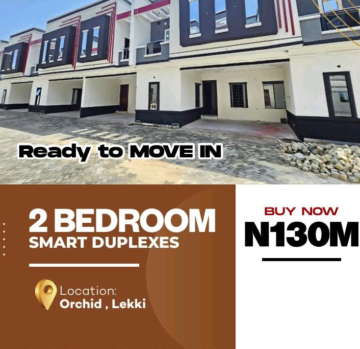 2/4-Bedroom Duplexes for Sale | Orchid Road, Lafiaji-Lekki, Lagos  📝