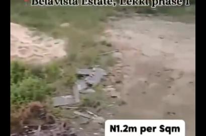 1,480 SQM Land for Sale – Bella Vista Estate, Lekki Phase 1