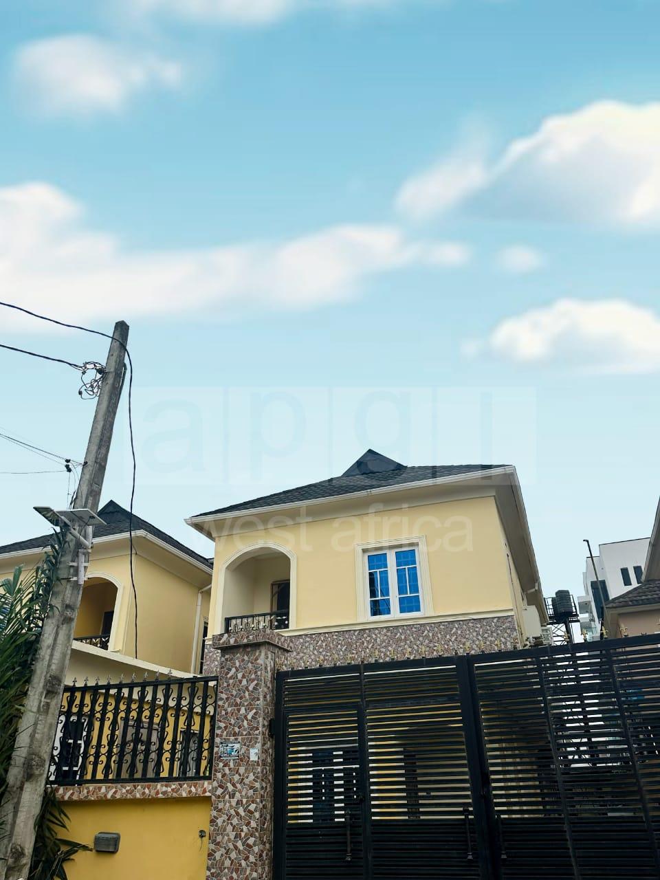 4-Bedroom Terrace Duplex for Sale at Chevron Drive, Lekki