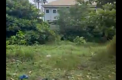 Half Plot of Dry Land for Sale at Gloryland Estate, Ago Palace Way
