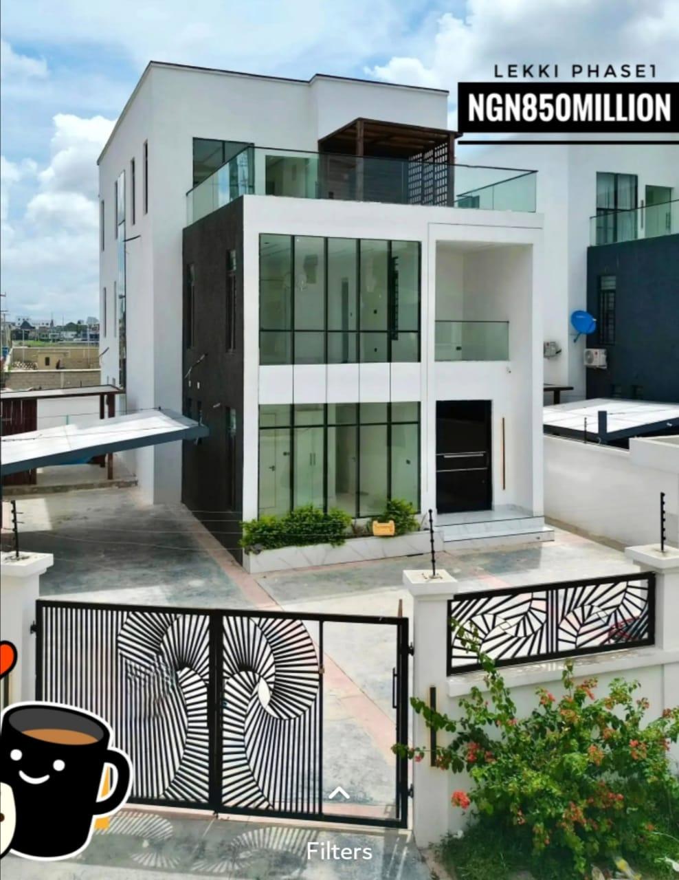 5-Bedroom Detached Duplex with Pool, Cinema & Rooftop Terrace for Sale at Lekki Phase 1