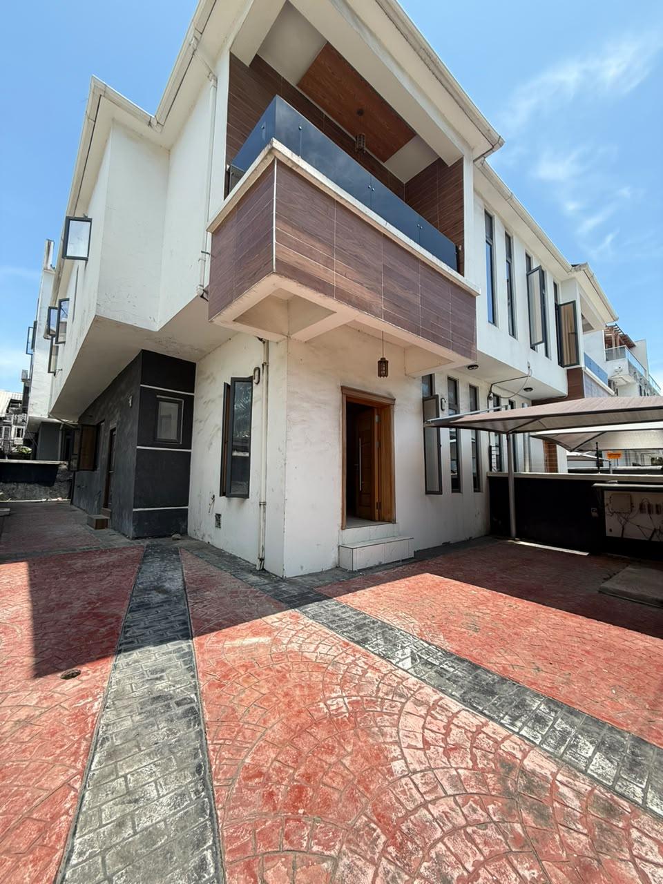 4-Bedroom Semi-Detached Duplex with Room BQ at Osapa, Lekki