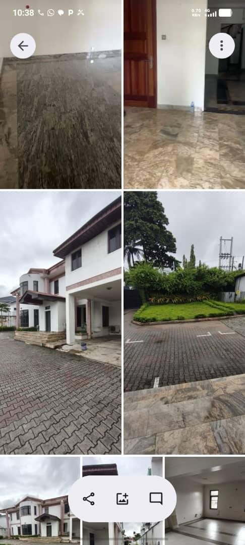 6-Bedroom Detached House with Guest House & 3-Room BQ to Let at Ilabere, Ikoyi
