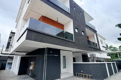 4-Bedroom Semi-Detached Duplex with Room BQ to Let at Ogudu GRA 1