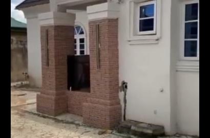 4-Bedroom Bungalow with 2-Bedroom Flat for Sale at Akesan, Igando