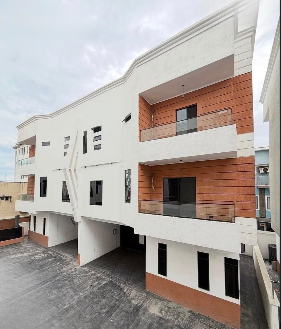 5-Bedroom Semi-Detached Duplex with Room BQ for Sale in Osapa, Lekki