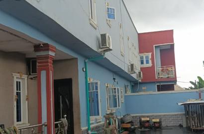 4-Bedroom House + Mini Flat & Shop on 2 Plots at Ishaga, Owode