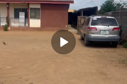4 bedroom bungalow step back on full plot of land  @ agodo egbe ikotun Lagos.