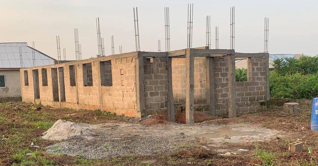 Uncompleted 2-Bedroom Flat with 2 Units of Room & Parlour Self-Contain for Sale – Atan Ota