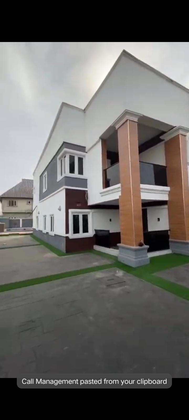 6-Bedroom Detached Duplex with BQ & Swimming Pool for Sale – Magodo Phase 1 GRA