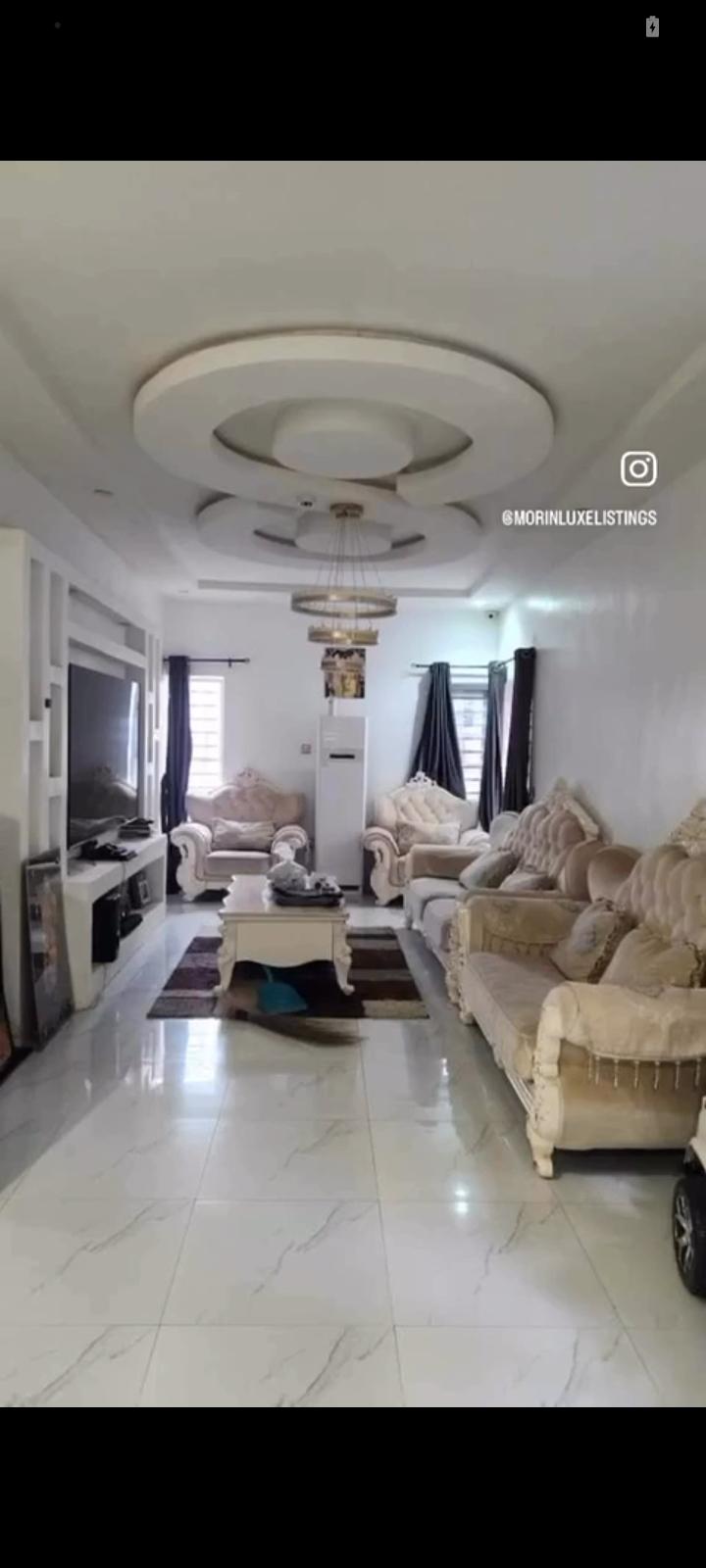Furnished 6 Bedroom Duplex with Facilities – Iroko Estate, Isheri Olofin